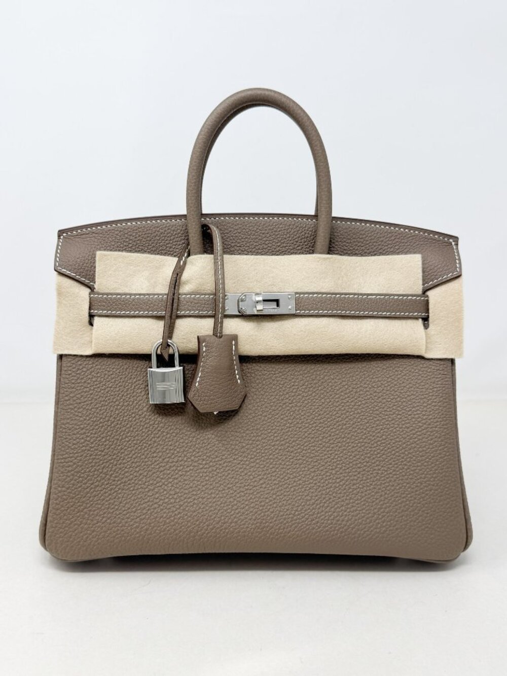 Hermès Birkin 25 in Etoupe Togo Leather